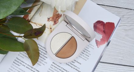 Rose Inc Satin & Shimmer Duet Eyeshadow Satin Cocoa