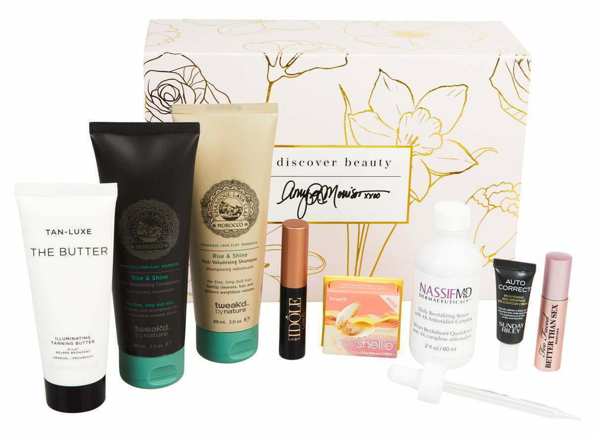 HSN Discover Beauty X Amy Morrison Sample Box 2023 HSN Discover Beauty X Amy Morrison Sample Box 2023