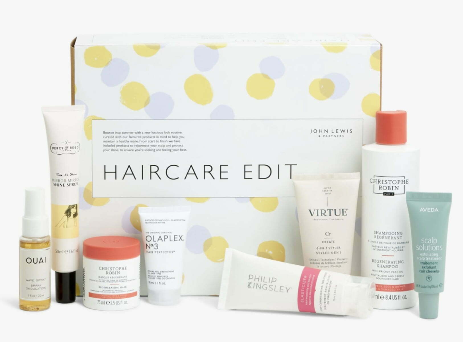 John Lewis Haircare Edit  2023