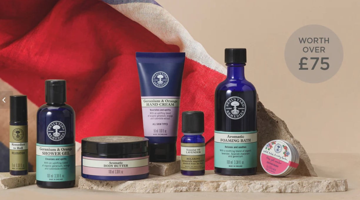 Neal’s Yard Remedies Heritage Beauty Wellbeing Box 2023