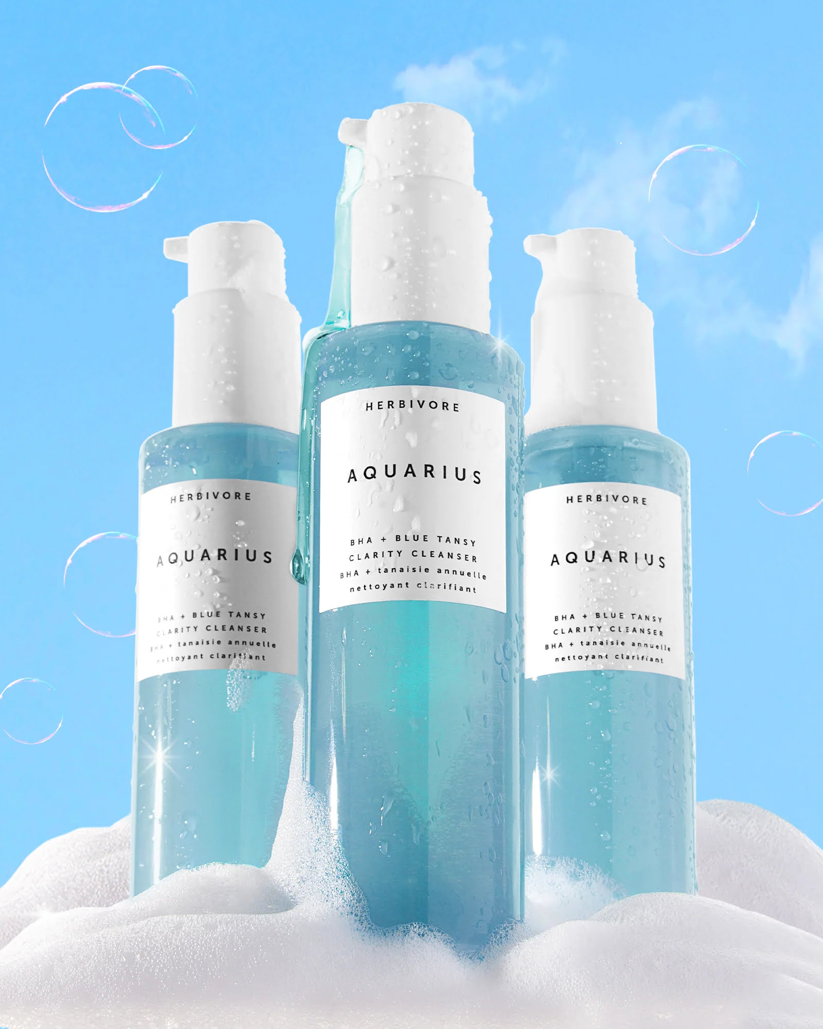 Herbivore Aquarius BHA + Blue Tansy Clarity Cleanser