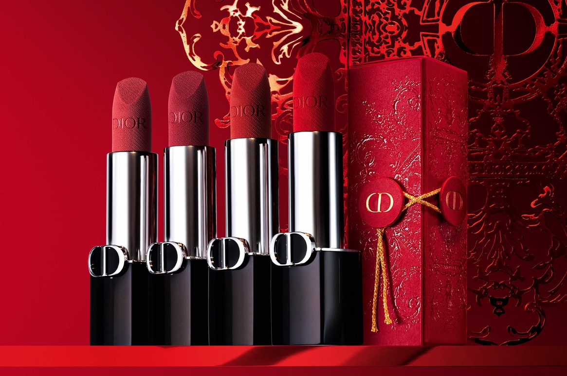Dior Lunar New Year 2024 Edition Rouge Lipsticks Dior Lunar New Year 2024 Edition Rouge Lipsticks