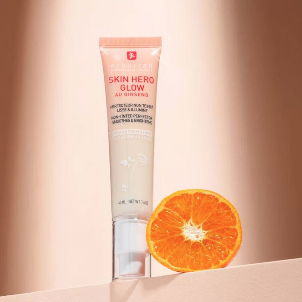 ERBORIAN Skin Hero Glow Non-tinted skin perfector 7-day radiance booster