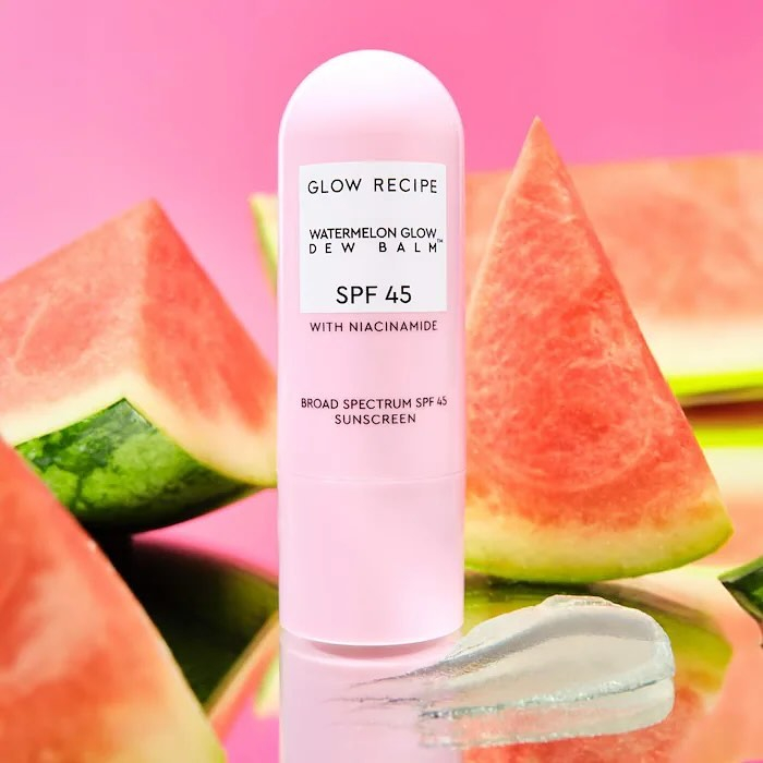 Glow Recipe Watermelon Glow Niacinamide Dew Balm Sunscreen Stick SPF 45