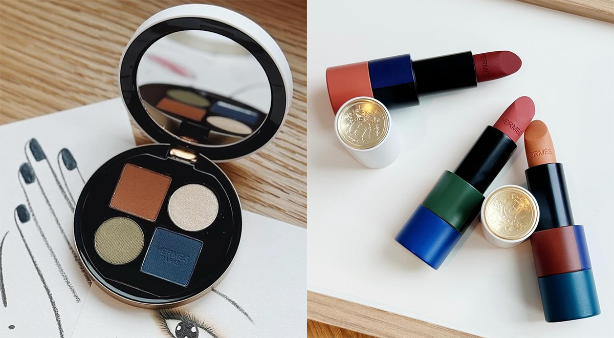 A sneak peek of the new Hermès Makeup Collection
