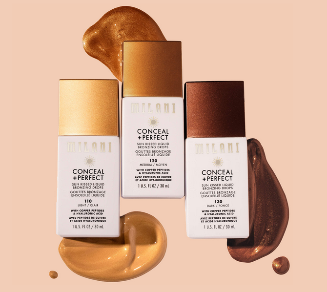 Milani Cosmetics Conceal + Perfect Sun Kissed Liquid Bronzing Drops