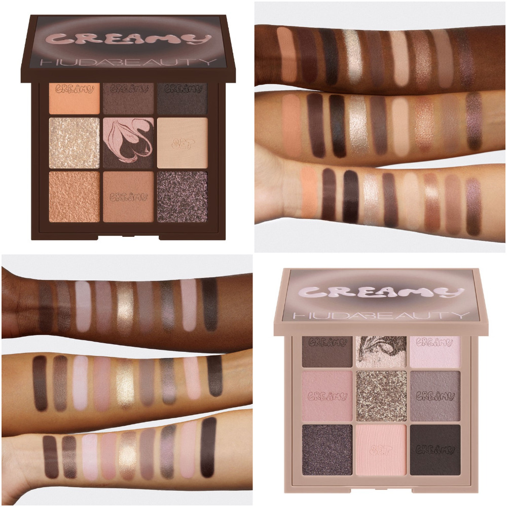 Huda Beauty Creamy Obsessions Eyeshadow Palettes