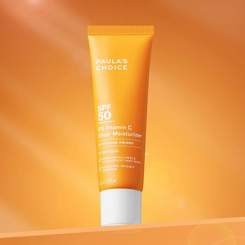 PAULA'S CHOICE 5% Vitamin C Sheer Moisturiser SPF50 PAULA'S CHOICE 5% Vitamin C Sheer Moisturiser SPF50