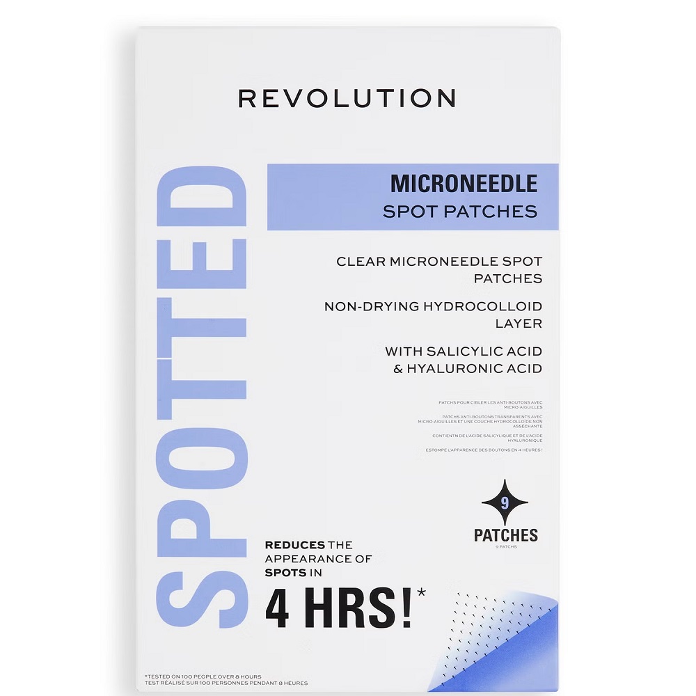 Revolution Skin Microneedle Hydrocolloid Spot Patches 9 pack Revolution Skin Microneedle Hydrocolloid Spot Patches 9 pack
