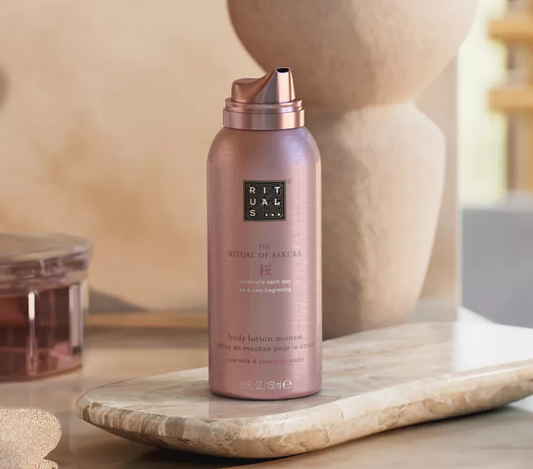 Rituals The Ritual of Sakura Floral Blossom and Rice Milk Body Lotion Mousse