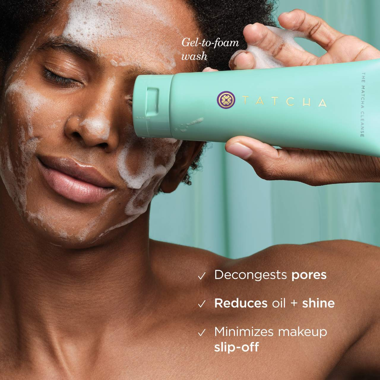 Tatcha Matcha Cleanse Daily Clarifying Gel Cleanser