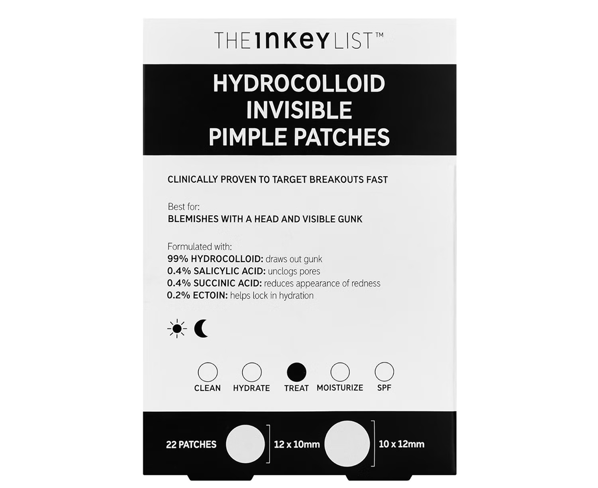The INKEY List Hydrocolloid Pimple Patches
