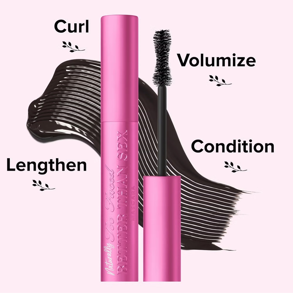 Too Faced Naturally Better Than Sex Mascara Black