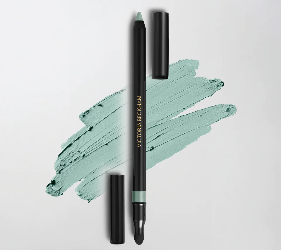 Victoria Beckham Beauty Satin Kajal Liner Longwear Waterproof Eyeliner in Seafoam
