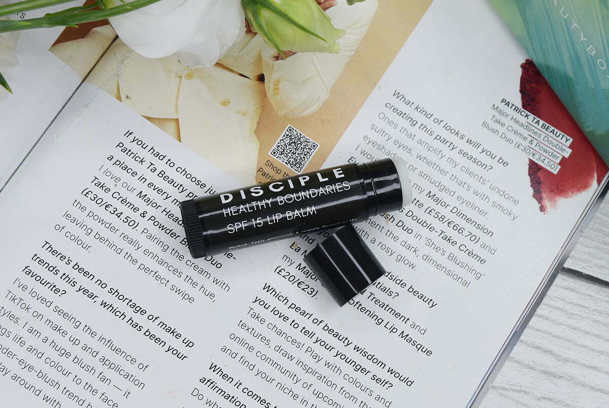 Disciple Healthy Boundaries SPF lip balm