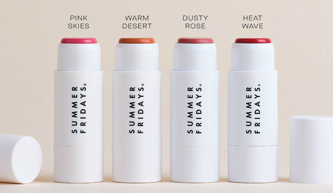 Summer Fridays Blush Balm Lip + Cheek Stick with Hyaluronic Acid