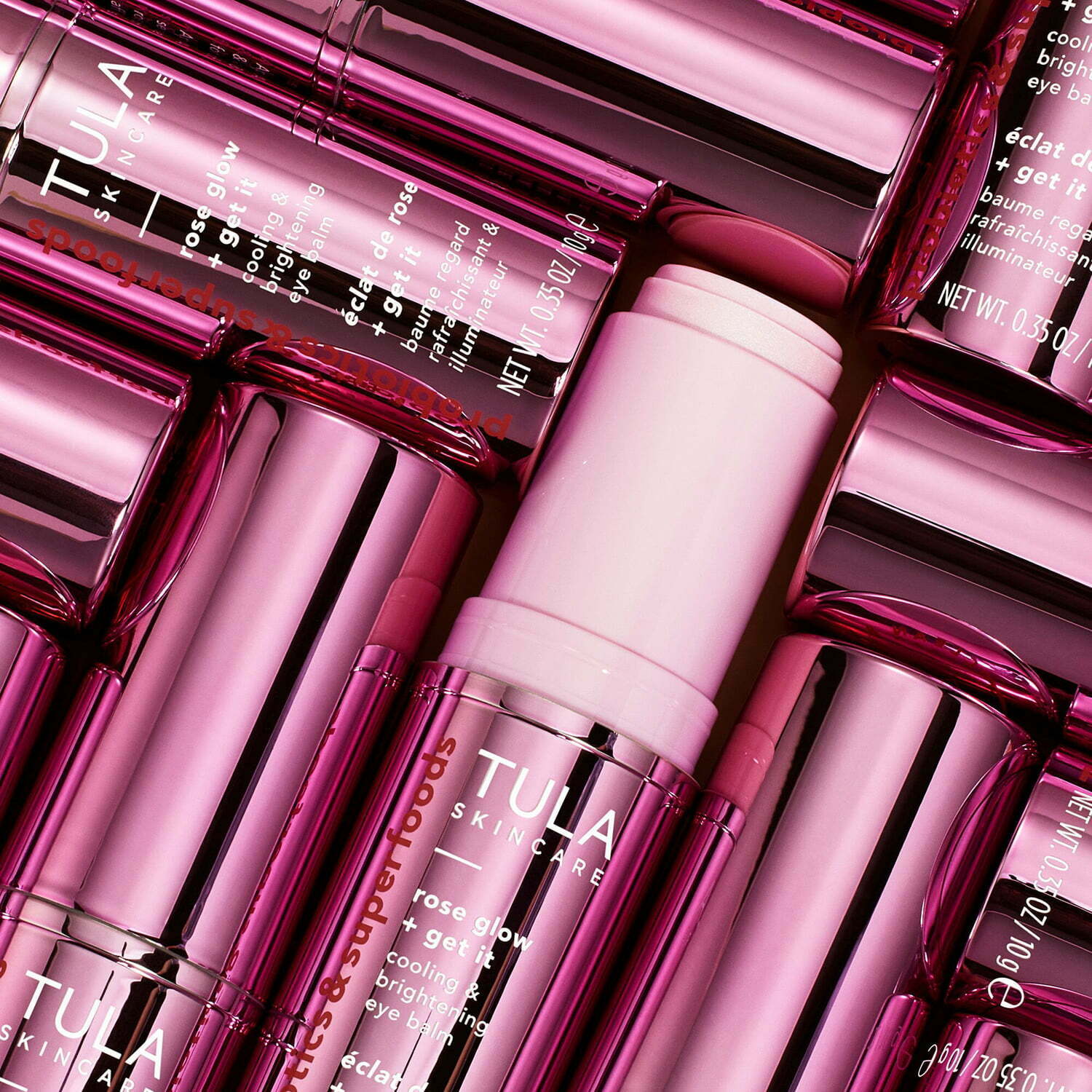 Tula Skincare Limited Edition Chrome Rose Glow + Get It