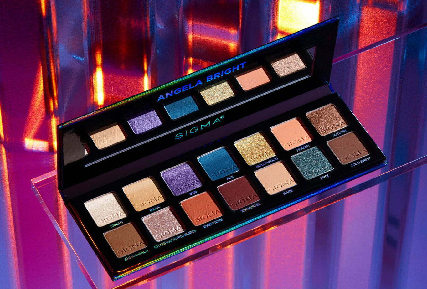 Sigma X Angela Bright Eyeshadow Palette