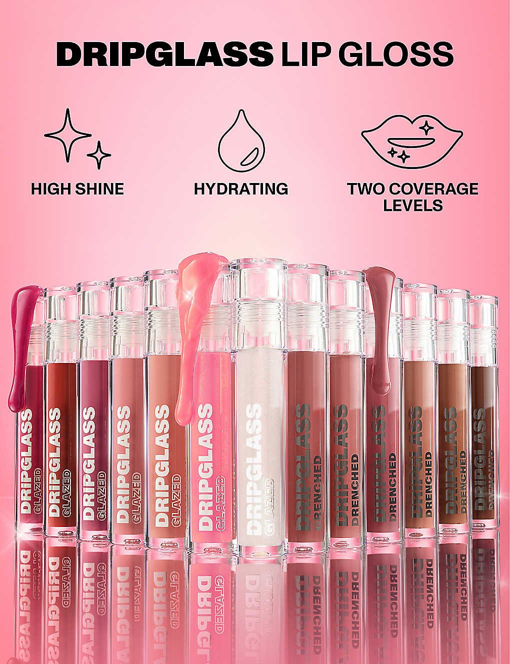Morphe Dripglass Glazed High Shine Lip Gloss