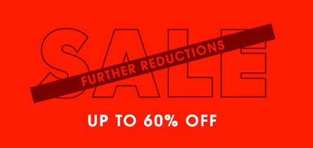 Up to 60% off sale at Selfridges