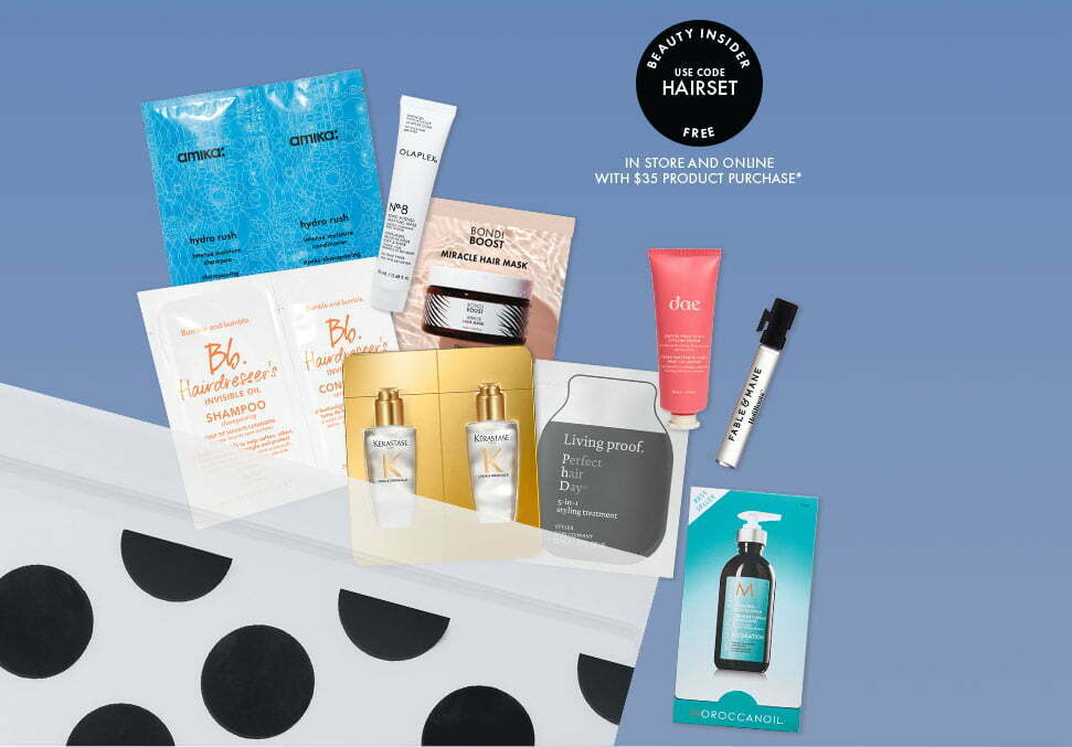Sephora US Hair-Care Sample Set 2023