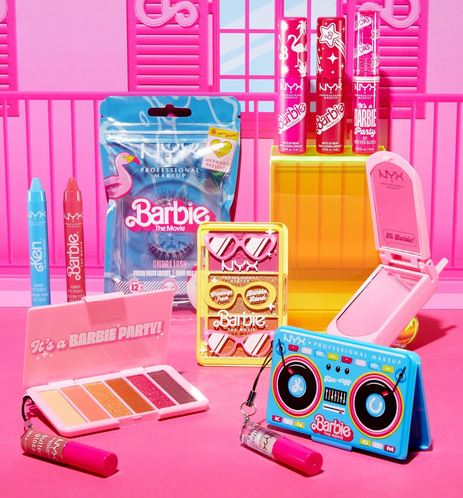 NYX x Barbie The Movie Collection
