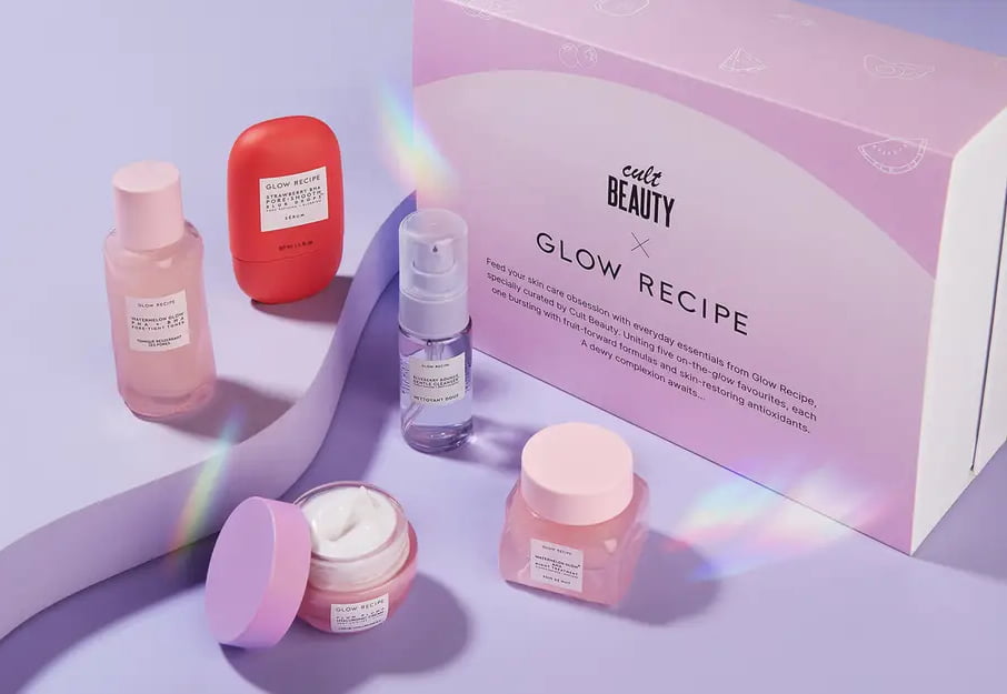Cult Beauty X Glow Recipe Edit 2023