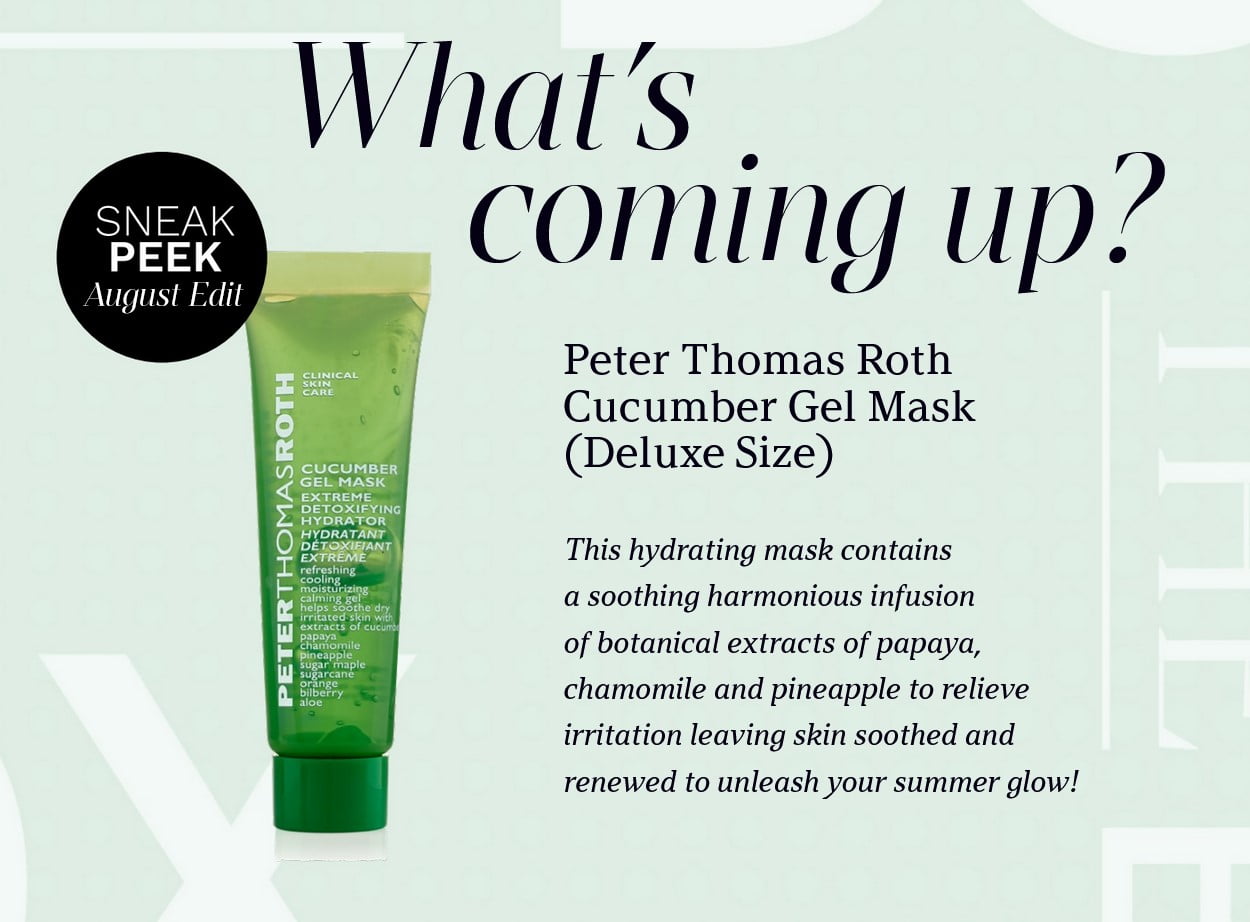 Peter Thomas Roth Cucumber Gel Mask