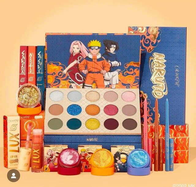 Naruto x ColourPop Collection