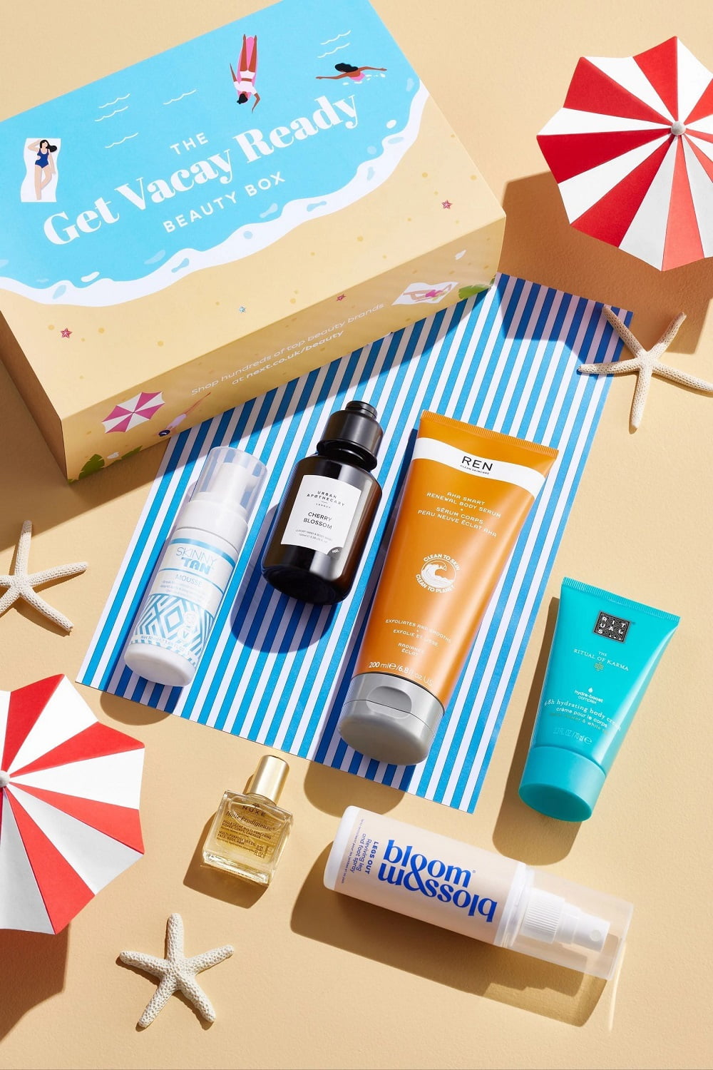 Next Get Vacay Ready Beauty Box 2023 Next Get Vacay Ready Beauty Box 2023