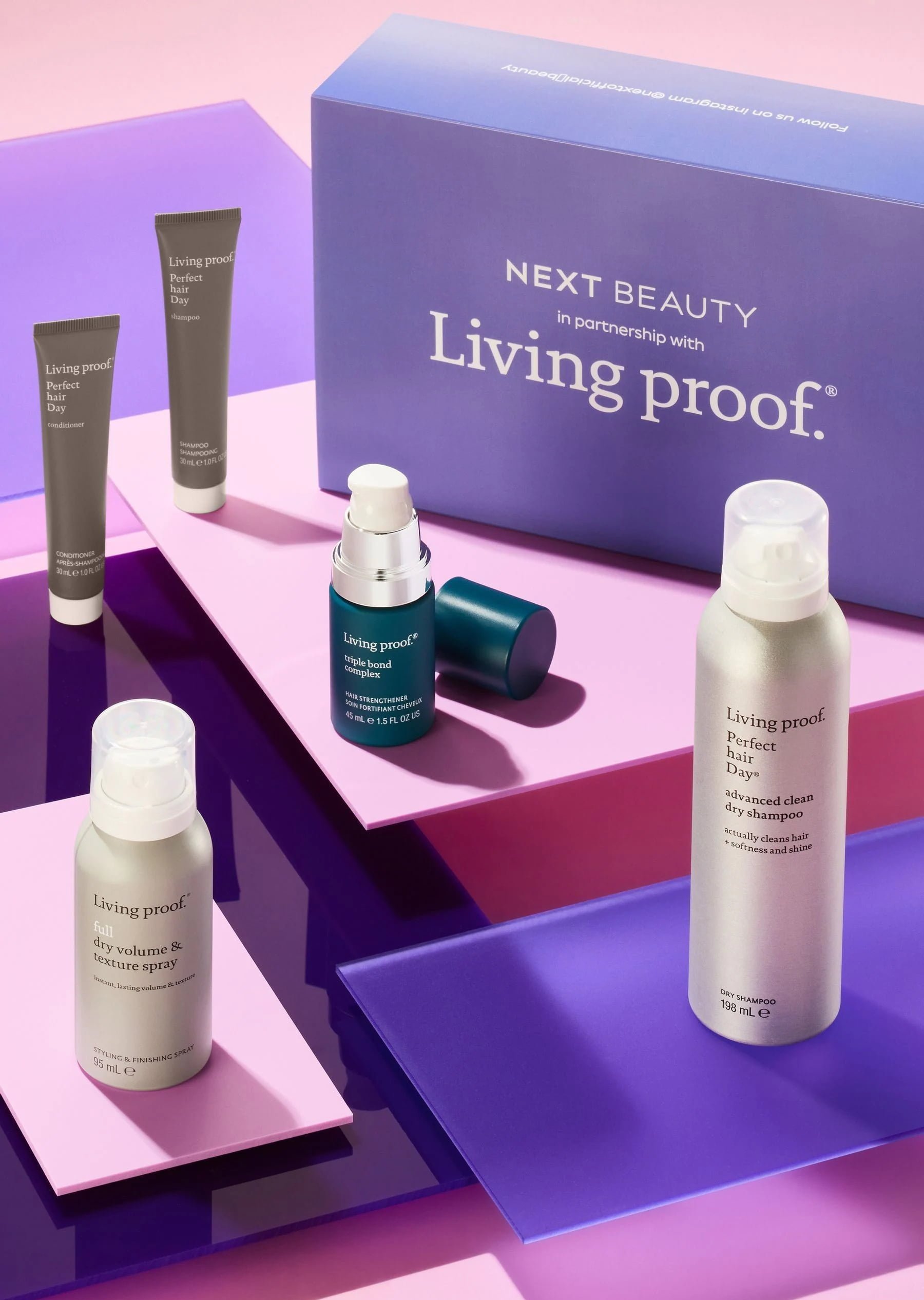 Next x Living Proof Icons Solus Box 2023