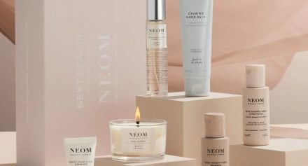Next x NEOM Day To Night Wellness Beauty Box 2023