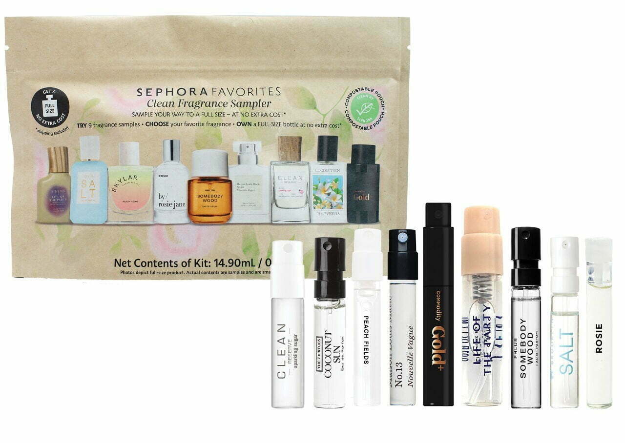 Sephora Favorites Clean Perfume Sampler Set Sephora Favorites Clean Perfume Sampler Set
