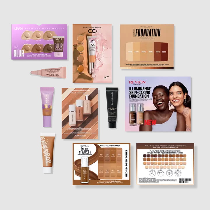 Free 10 Piece Dark Complexion Sampler Free 10 Piece Dark Complexion Sampler