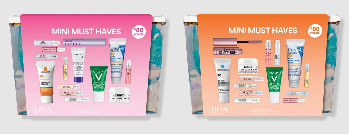 Ulta Beauty Mini Must Haves Samplers August 2023