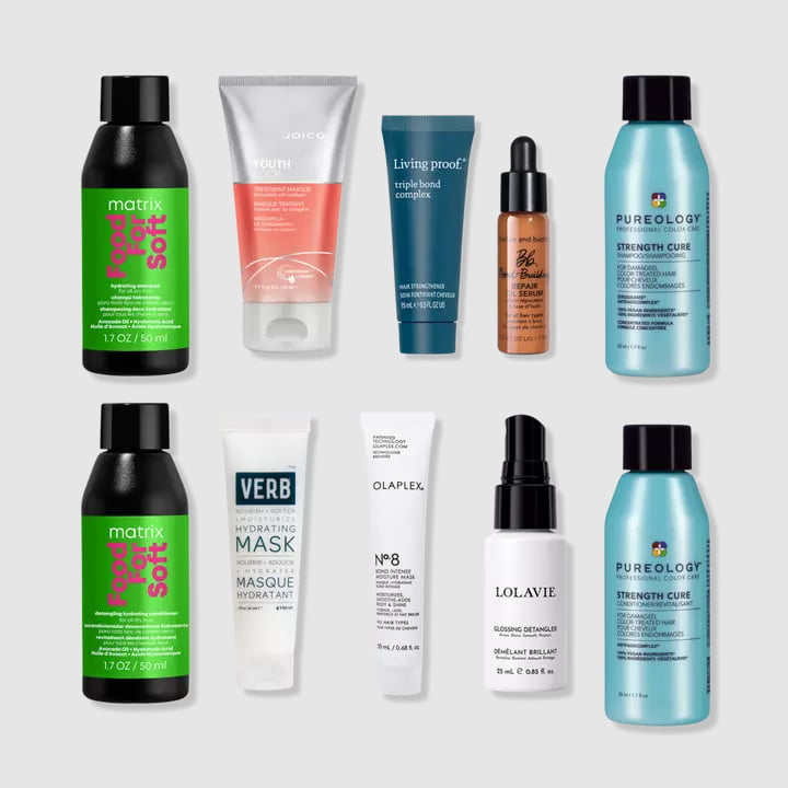 Ulta Beauty 10 Piece Hair Sampler 2023