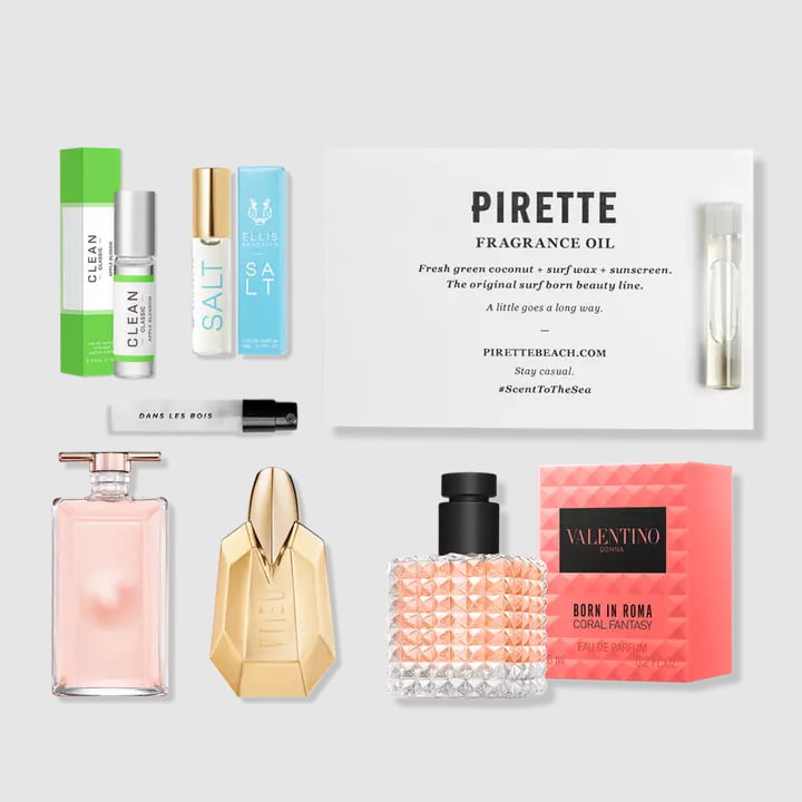 Free Summer Fragrance Sampler with $80 purchase Free Summer Fragrance Sampler with $80 purchase
