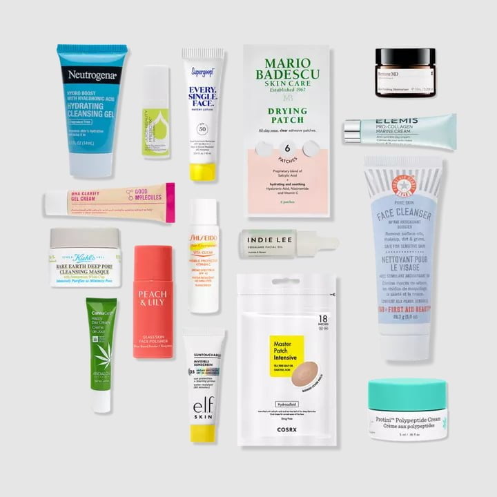 Free 16 Piece Back To School Skin Sampler #1