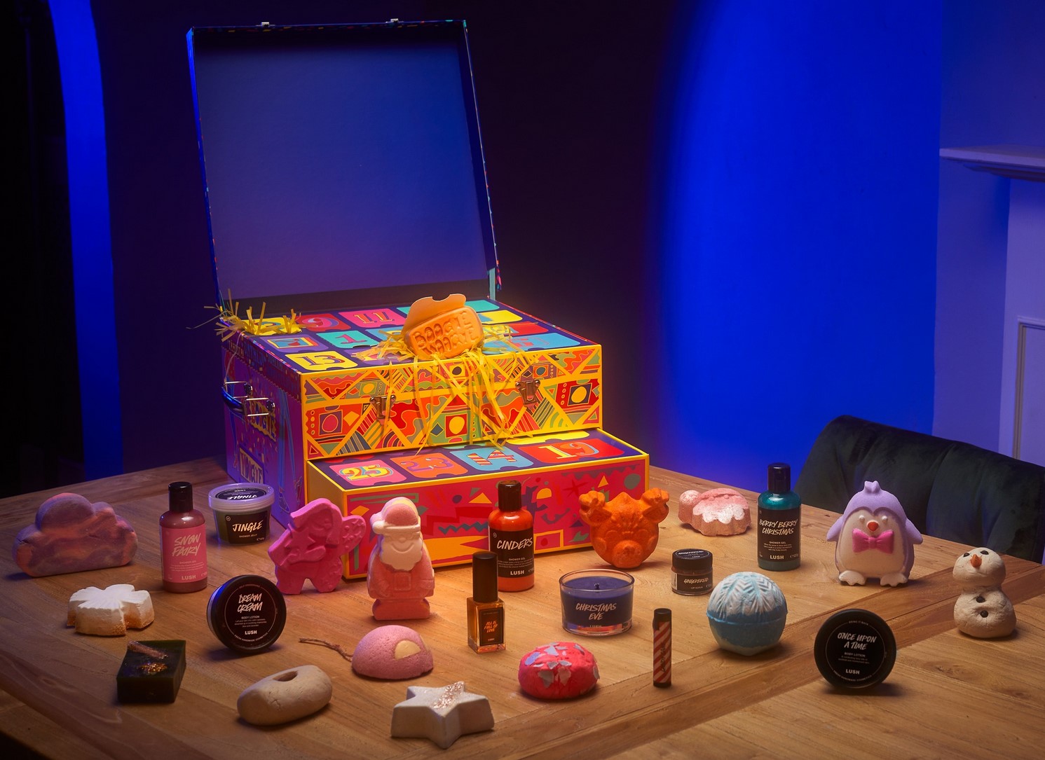 The Lush Advent Calendar The Lush Advent Calendar