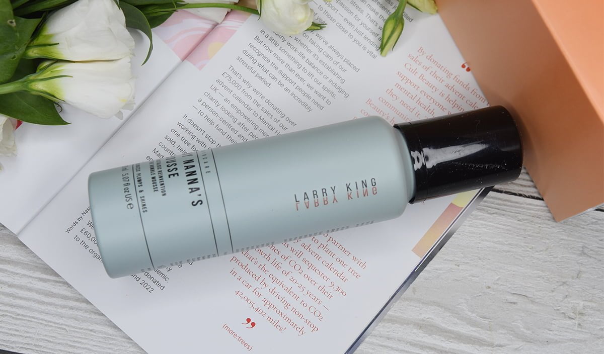 Larry King Haircare My Nanna’s Mousse Larry King Haircare My Nanna’s Mousse