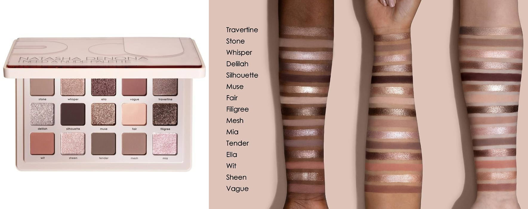 Natasha Denona I Need a Nude Eyeshadow Palette