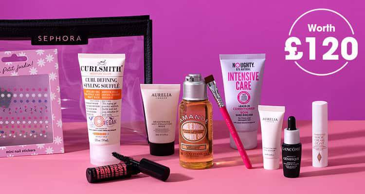 Sephora UK Offline And Unwind Beauty Bag August 2023
