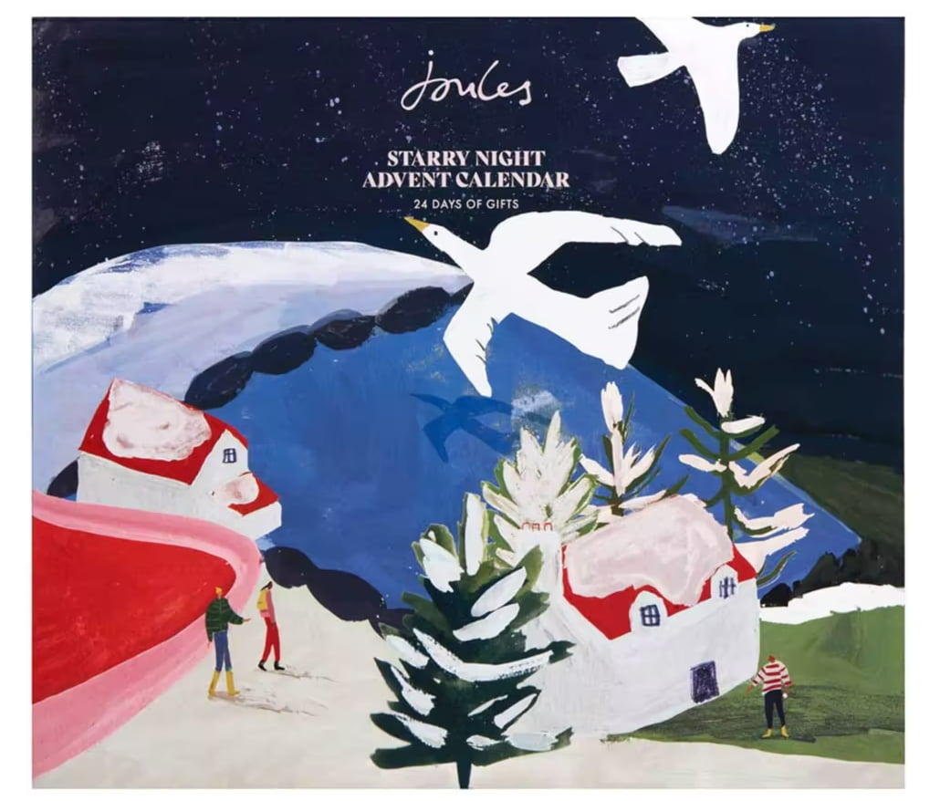 Joules Starry Advent Calendar 2023 closed