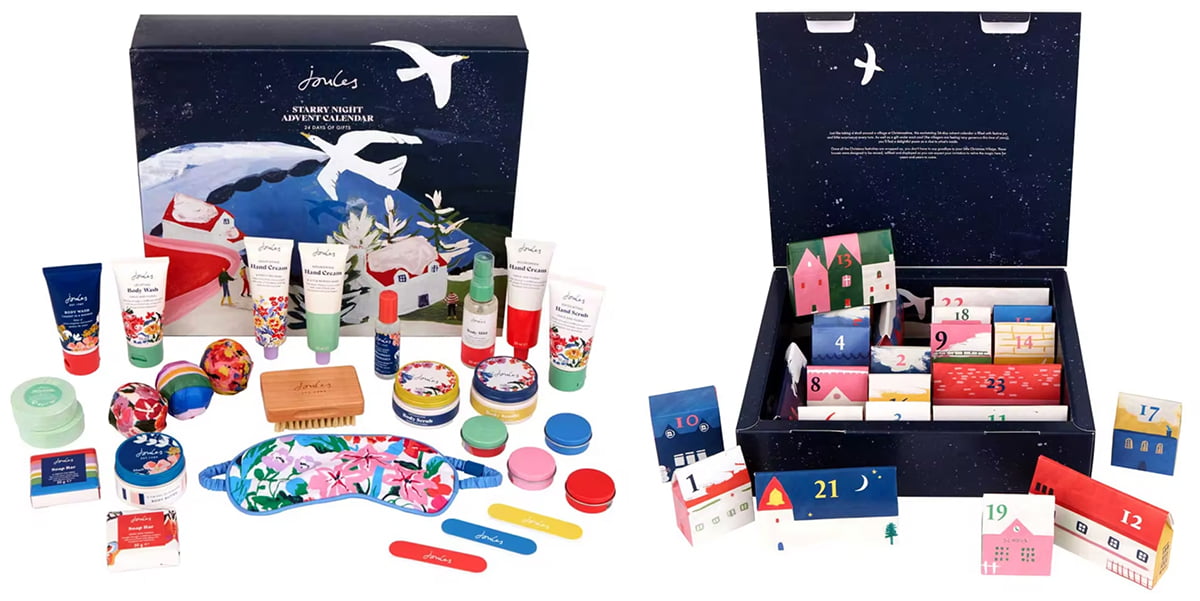  Joules Starry Advent Calendar 2023 open