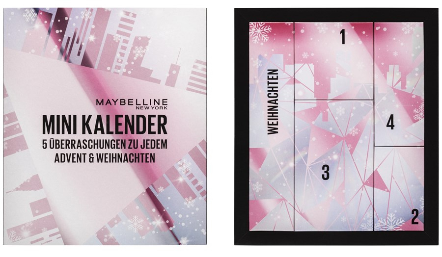 Maybelline 5 Surprises To Everyone Advent Calendar 2023