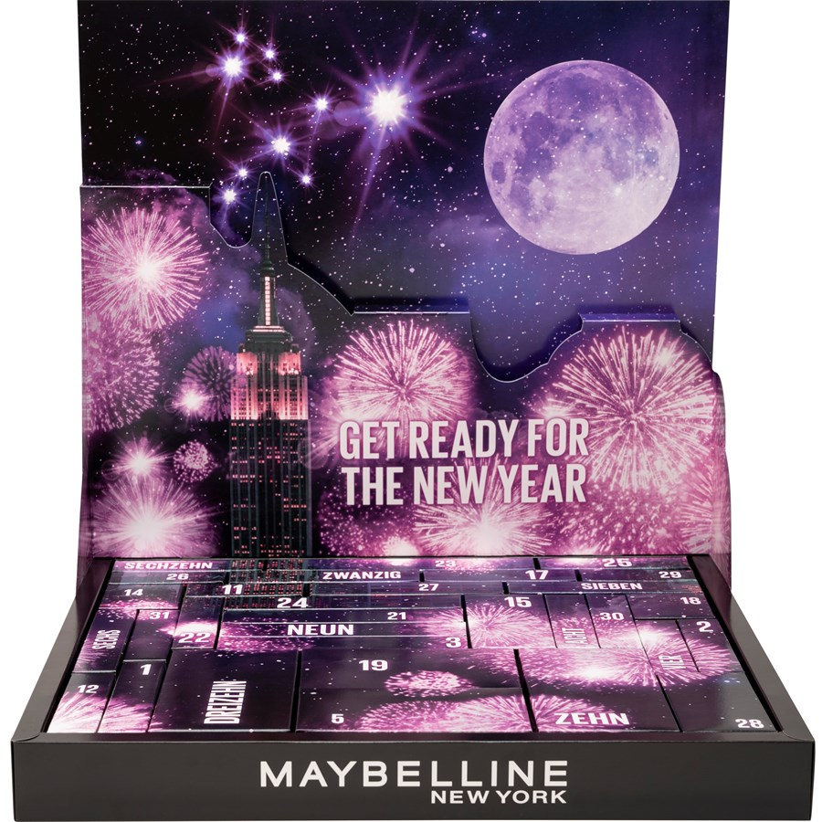 Maybelline Silvester Countdown Advent Calendar 2023 Maybelline Silvester Countdown Advent Calendar 2023