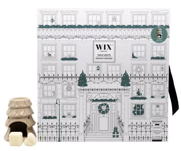 WIX Wax Melt Advent Calendar 2023 closed