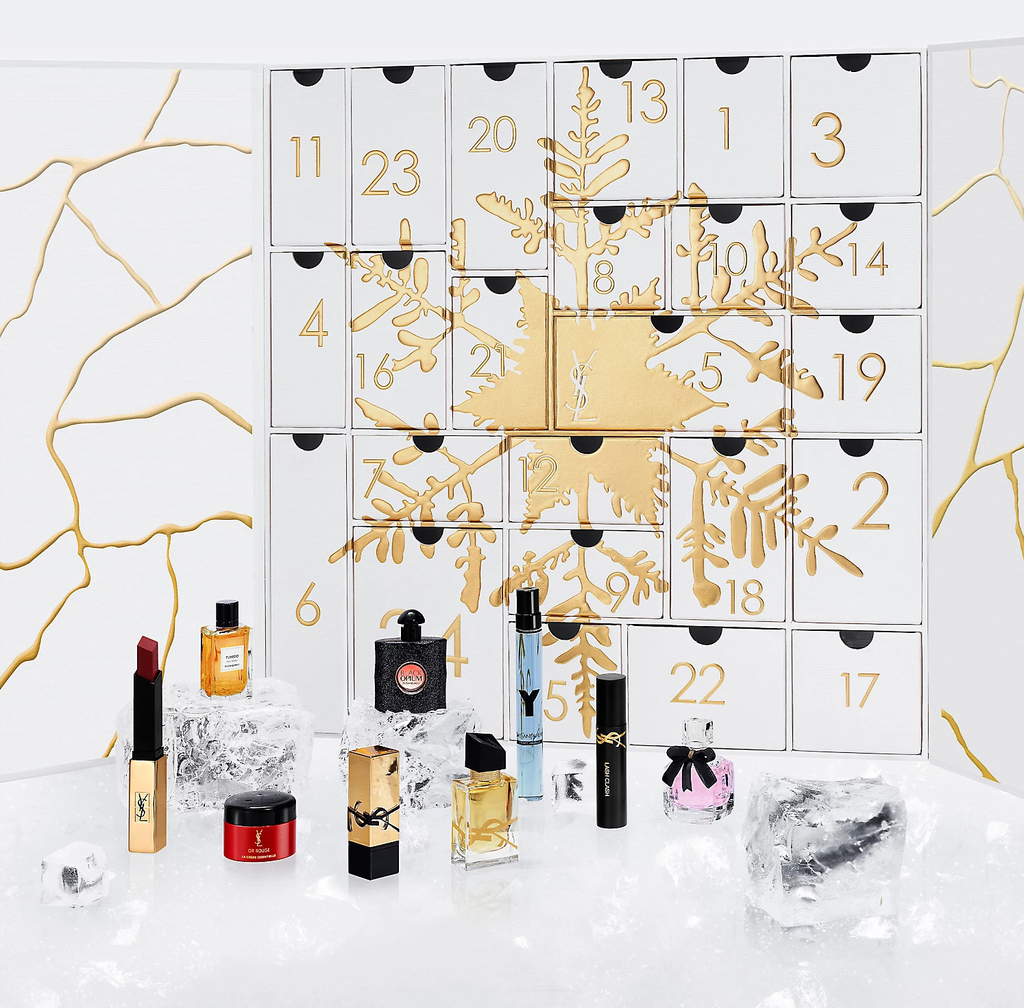 YSL Beauty Advent Calendar 2023 contents