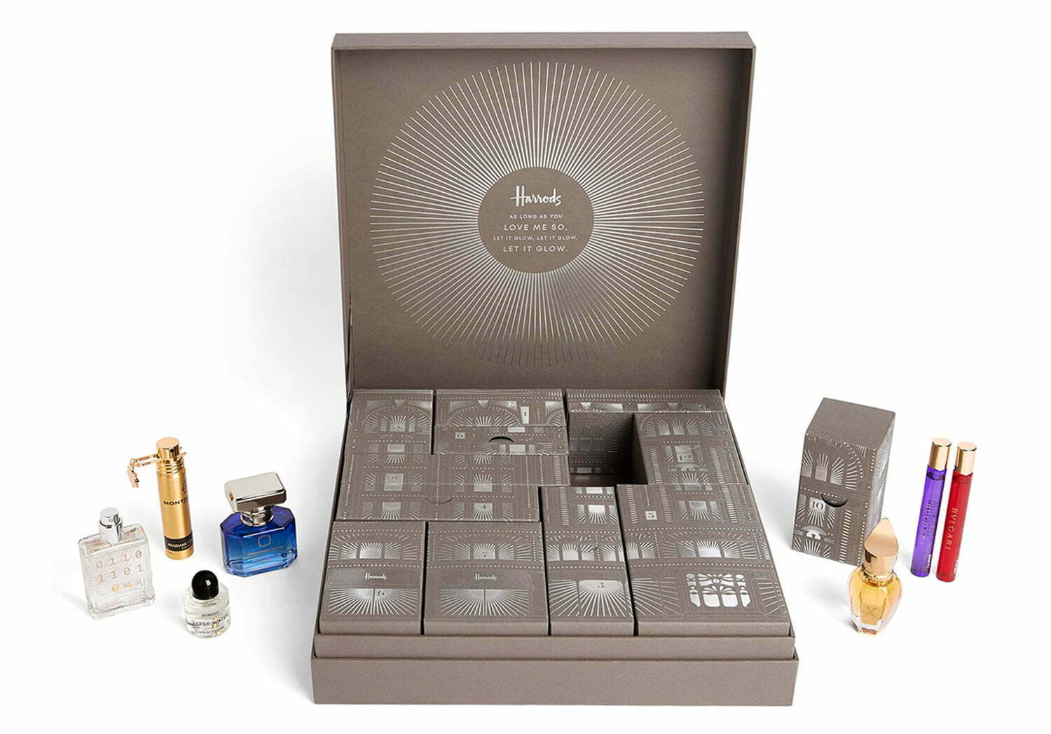 Harrods Fragrance Advent Calendar 2023 Open