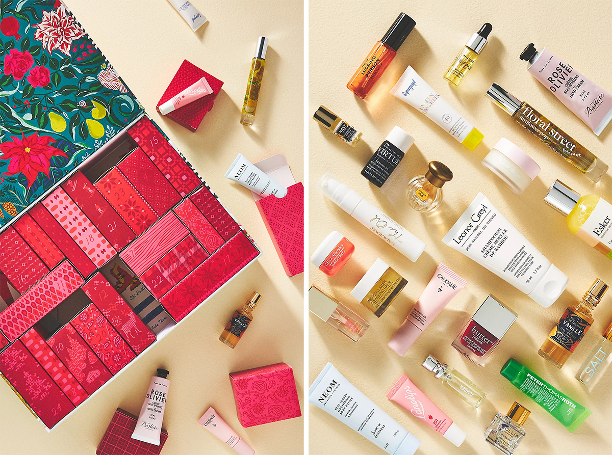 Anthropologie George & Viv Beauty Advent Calendar 2023 Contents
